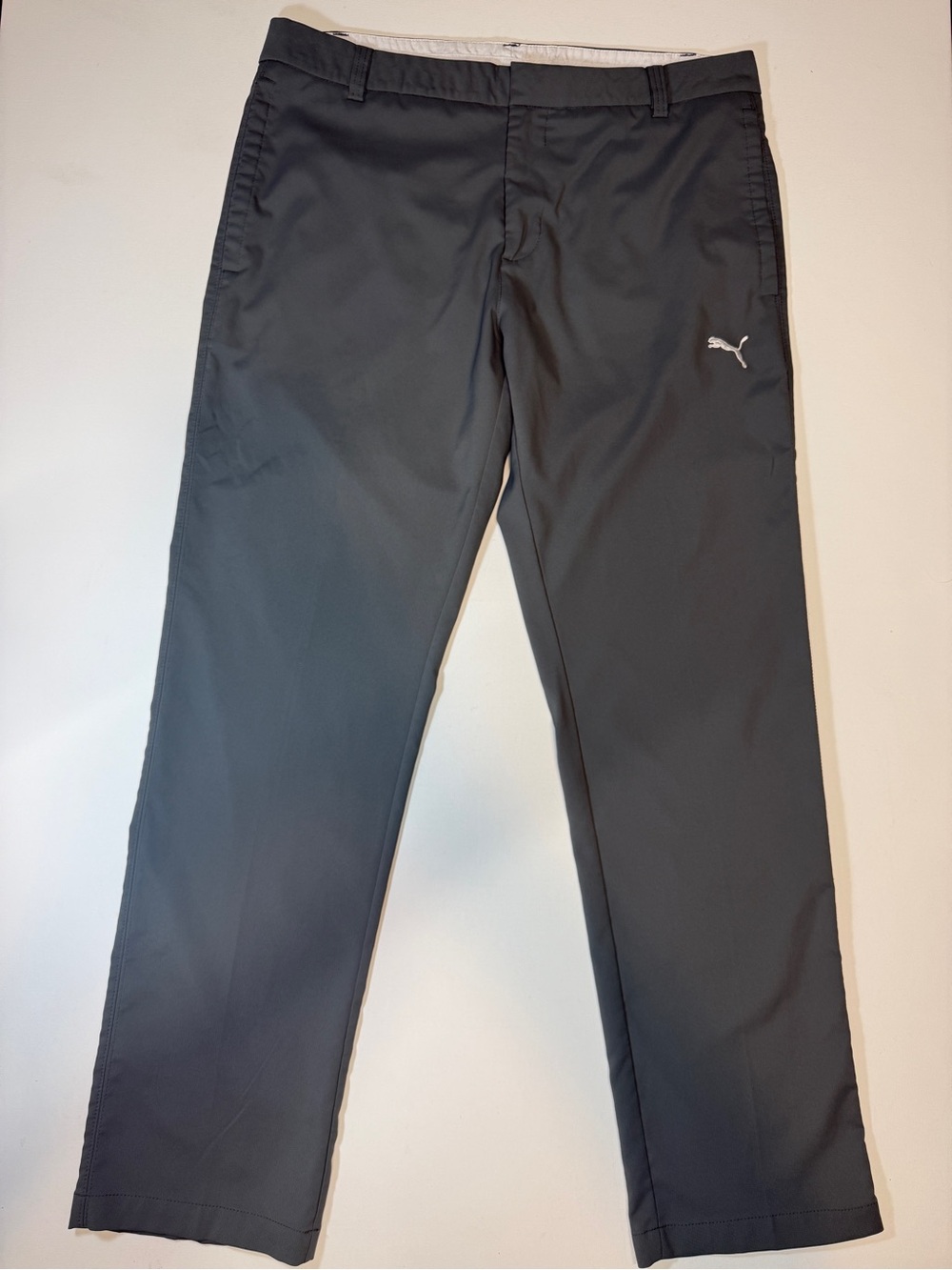 Puma Men's Dark Gray Straight‎ Golf Pants
